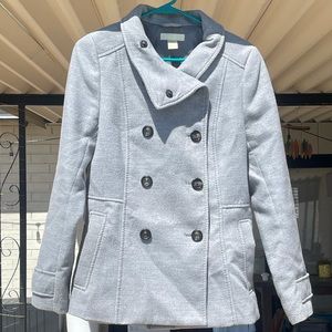 Grey Pea Coat